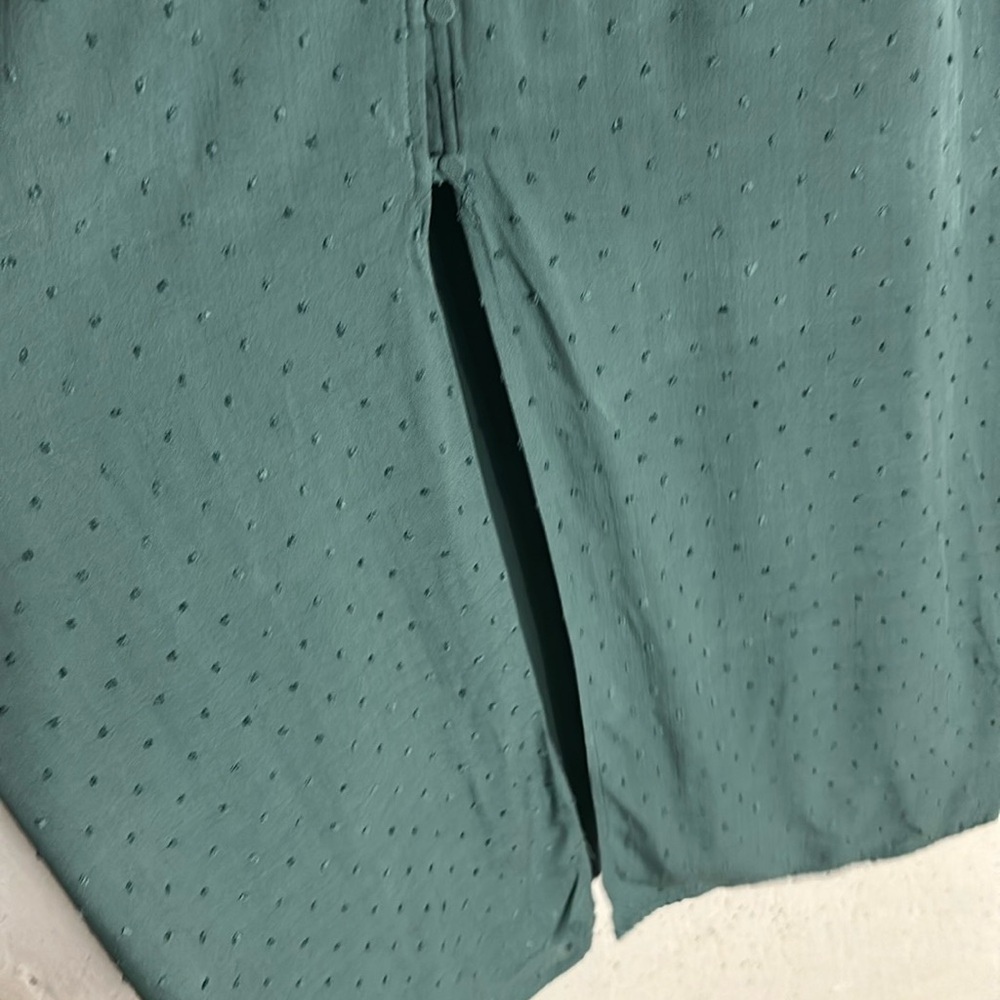 Love Stitch Elegant Teal Slip Midi Dress, Fits M - Picture 10 of 16